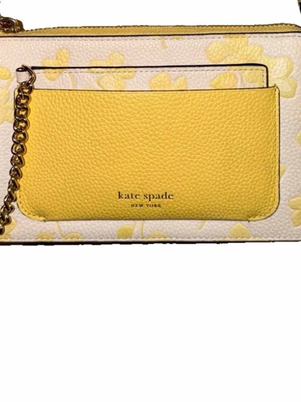 Kate Spade New York Ava Spring Pansies Pochette
